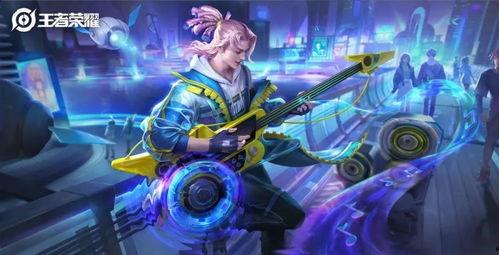 高渐离皮肤最新爆料,古风琴韵，琴音绕梁